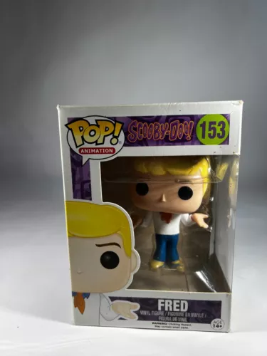 Funko Pop Animation Scooby Doo Fred Jones Shrugging 153 New In Box Vinyl Figure