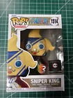 Funko Pop! Animation: Sniper King #1514 Pre-release Chalice Exclusive! NIB