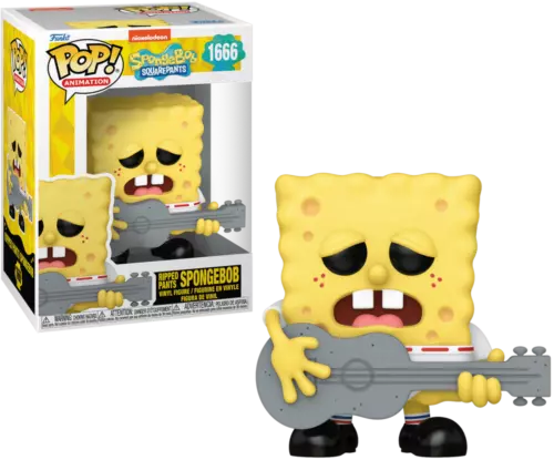 Funko POP! Animation: Spongebob Squarepants - Ripped Pants Spongebob #1666