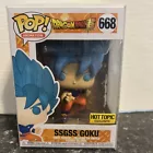 Funko Pop Animation SSGSS Goku #668 Dragon Ball Super Hot Topic Exclusive