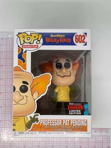 Funko Pop Animation Wacky Races Professor Pat Pending #602 Fall Convention D03