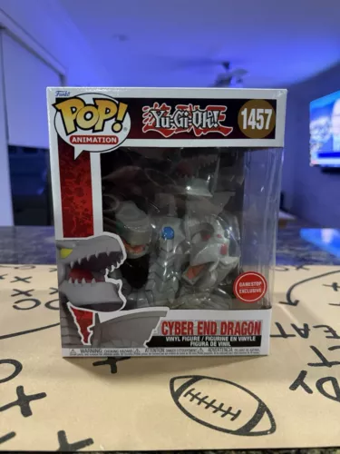 Funko PoP! Animation Yu-Gi-Oh! Cyber End Dragon # 1457 GameStop Exclusive NEW