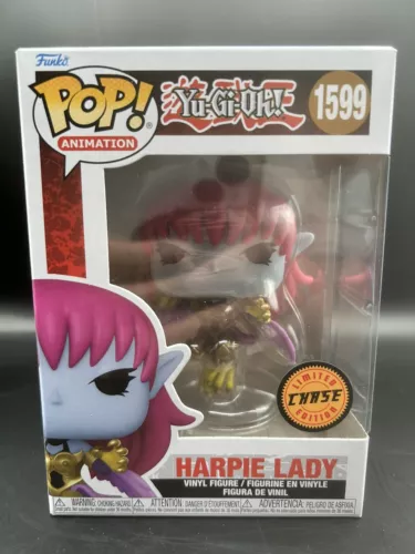 Funko POP! Animation Yu-Gi-Oh! Metallic Harpie Lady Chase #1599 W/protector