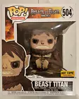 Funko Pop! Anime - Attack on Titan - Beast Titan #504 Hot Topic Excl + protector