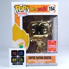 Funko Pop! Anime DBZ Dragonball Z Super Saiyan Vegeta Gold Chrome #154