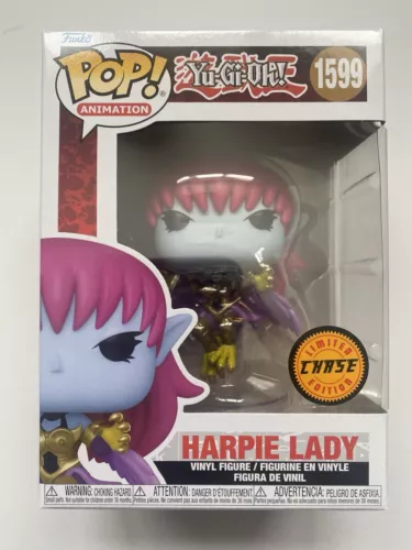 Funko Pop! Anime: Harpie Lady (Yu-Gi-Oh!) #1599 CHASE with Protector! NEW, NRFB!
