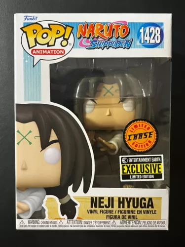 Funko POP! Anime: Naruto #1428 - Neji Hyuga CHASE Entertainment Earth Exclusive