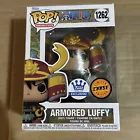Funko POP! Armored Luffy Metallic Chase #1262 Funko Shop Exc W/ Protector