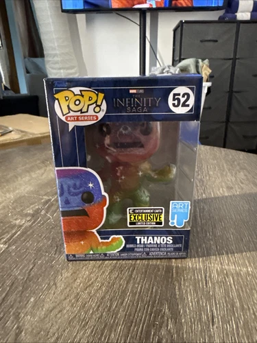 Funko POP! Art Series Marvel Studios Infinity Saga Thanos #52 Rainbow EE Exclu