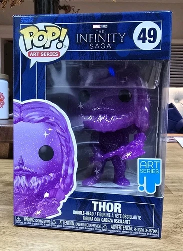 Funko POP Artist Series: Marvel Infinity Saga Thor Vinyl Figure #49 - New