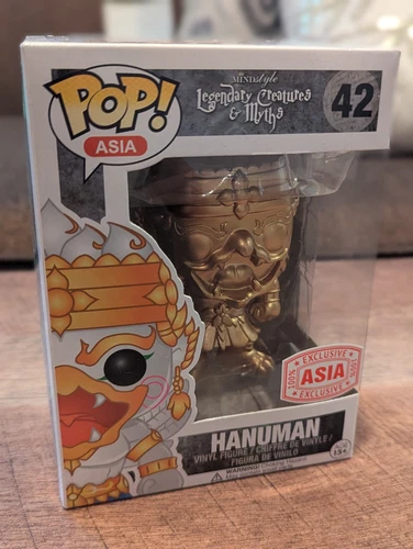 Funko Pop Asia # 42 HANUMAN from Legendary Creatures Myths ASIA EXCLUSIVE GOLD