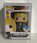 Funko Pop Attack On Titan Armin Arlelt 237 FYE Exclusive