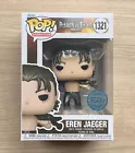 Funko Pop Attack On Titan Eren Jaeger Metallic #1321 + Free Protector