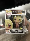 Funko Pop! Attack On Titan Female Titan Glow In The Dark Bait Exclusive #233