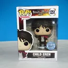 Funko Pop!  Attack on Titan: Final Season Child Eren #1251 exclusive +P/Prot