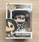 Funko Pop Attack On Titan Mikasa Ackermann #1172 + Free Protector