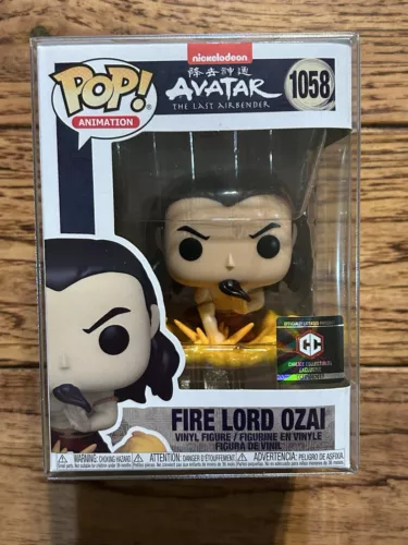 Funko Pop! Avatar Fire Lord Ozai #1058 Chalice Collectibles Exclusive w/ Protect