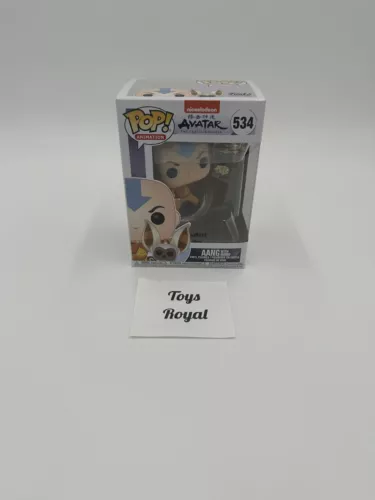 Funko Pop Avatar The Last Airbender Aang with Momo #534