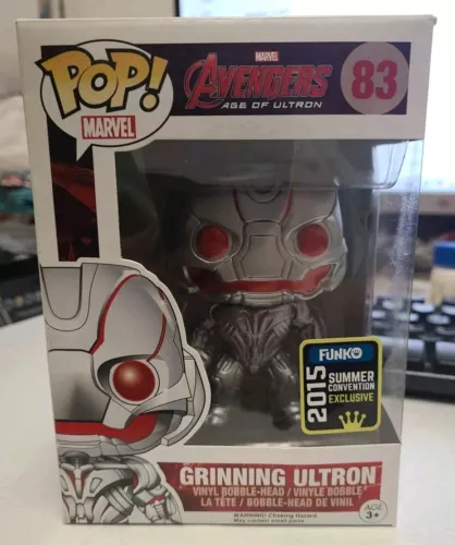 Funko Pop Avengers Age of Ultron Grinning Ultron Summer Convention Exclusive #83