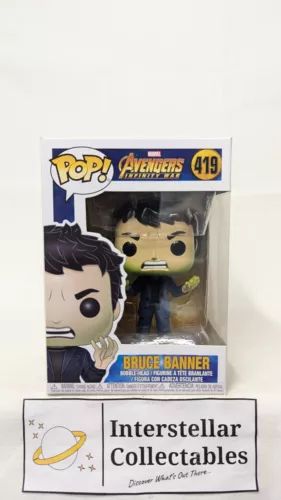 Funko Pop! Avengers Infinity War: Bruce Banner #419