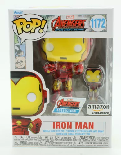 Funko Pop! - Avengers Iron Man 1172 Amazon Exclusive - Bobblehead
