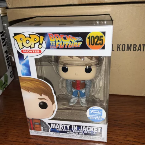 Funko Pop: Back to the Future - Marty in Jacket #1025 Funko Shop Exclusive