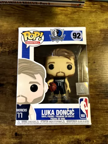 Funko Pop! Basketball: Luka Doncic Dallas Mavericks Figurine #92