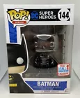 Funko Pop! Batman (Black Chrome) #144 Fall Convention Exclusive In Protector