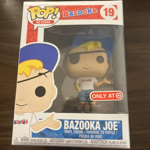 Funko POP! - Bazooka Joe - Target - Ad Icons #19 - Near Mint - Bazooka Gum