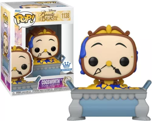 Funko Pop! Beauty & the Beast (30th Anniversary) - Cogsworth in Cobbler Pan 1138
