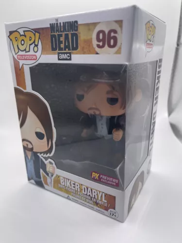 Funko Pop, Biker Daryl, The Walking Dead, PX Previews Exclusive, #96