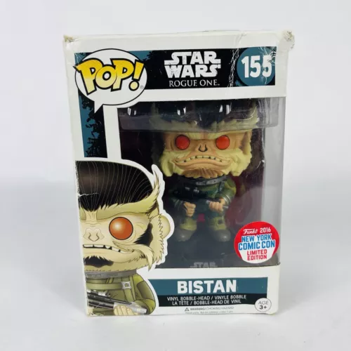 Funko Pop! Bistan Star Wars 2016 NY Comic Con Exclusive #155 Rogue One Vaulted