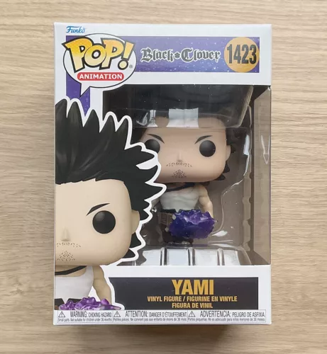 Funko Pop Black Clover Yami #1423 + Free Protector