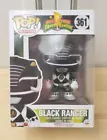 FUNKO POP ! BLACK RANGER 361 POWER RANGERS POP TELEVISION