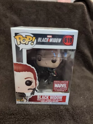 Funko Pop! Black Widow Movie Marvel Collector Corps Exclusive #619 -NEW!