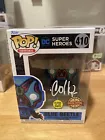 Funko Pop! Blue Beetle #410 DC Superhero Collectible Exclusive Glow in the Dark