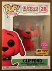 Funko POP! Books CLIFFORD The Big Red Dog #28 Flocked Hot Topic Exclusive