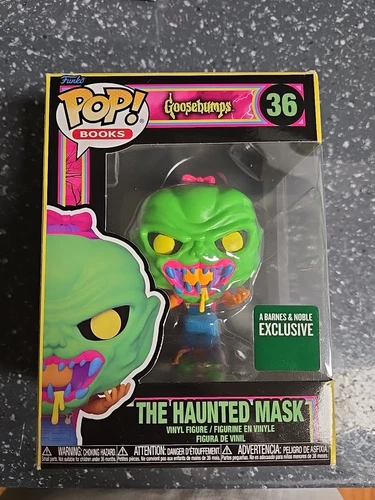 Funko Pop! Books Goosebumps 36 The Haunted Mask Barnes & Noble Vinyl Figure New