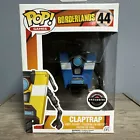 Funko Pop Borderlands Blue Claptrap Gamestop Exclusive  #44 w/Pop Protector