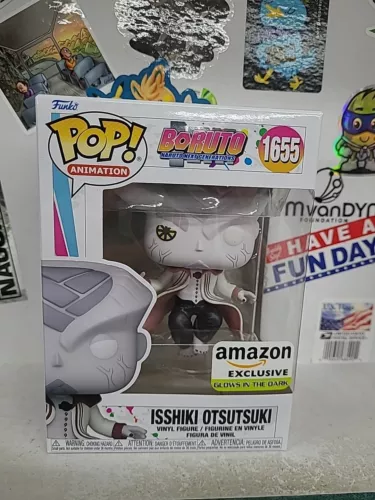 Funko Pop! Boruto Isshiki Otsutsuki #1655 (Glow) (Amazon Exc) Vinyl Figure