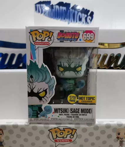 Funko POP! Boruto Naruto Mitsuki Sage Mode GITD #699 Hot Topic Excl. Glows NEW