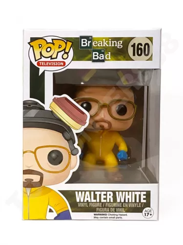 Funko Pop! Breaking Bad #160 Walter White Haz Mat Suit Vaulted NIB RARE HTF