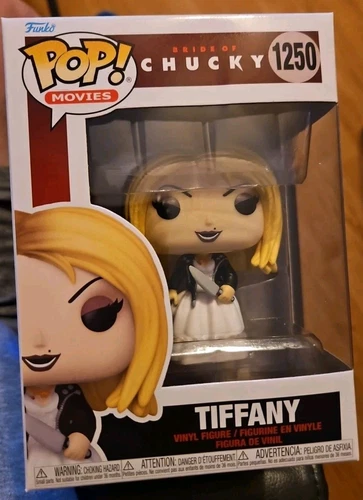 Funko Pop Bride Of  Chucky Tiffany #1250, NEW W/PROTECTOR