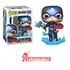 Funko Pop! Captain America 1198 Avengers Endgame Special Edition Gitd Legit