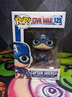 FUNKO POP - Captain America - Captain America Civil War #125