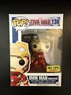 Funko POP! Captain America Civil War 136 Iron Man Hot Topic VinylAction Figure