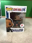 Funko POP! Captain America Civil War Black Panther Unmasked Walgreens 138