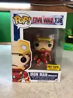Funko POP! Captain America Civil War Iron Man Unmasked Hot Topic 136