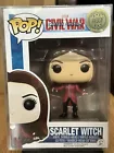 Funko Pop! Captain America Civil War Scarlet Witch #133 BNIB NVR Opend Protector