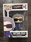 Funko Pop - Captain Cold  #216 DC Comics Flash TV Series with Pop Protector